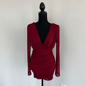 Red Cocktail Dress - Fashion Nova